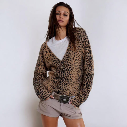 Leopard Cardigan