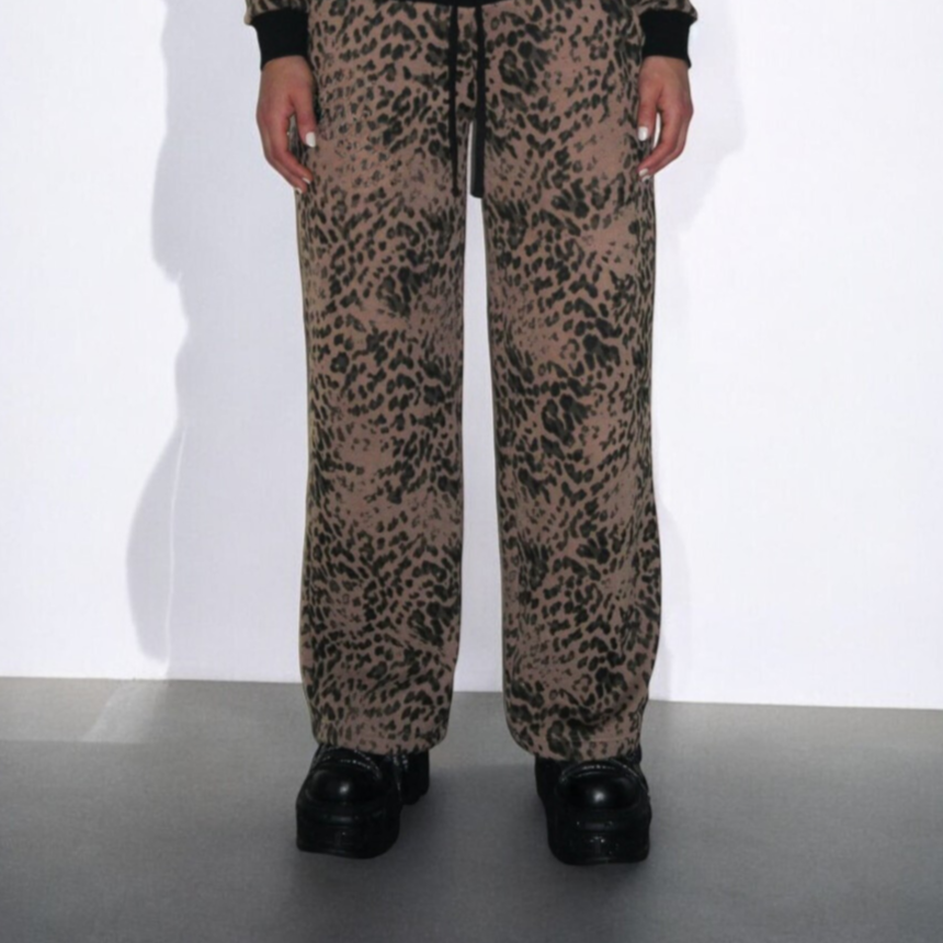 Viral Leopard Sweats